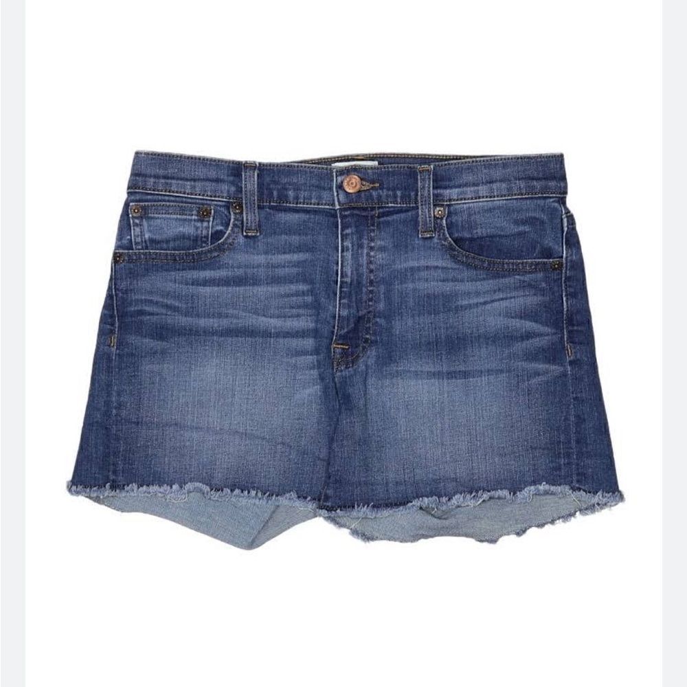 J. Crew Tooth Pick Shorts Fray Hem size 30P